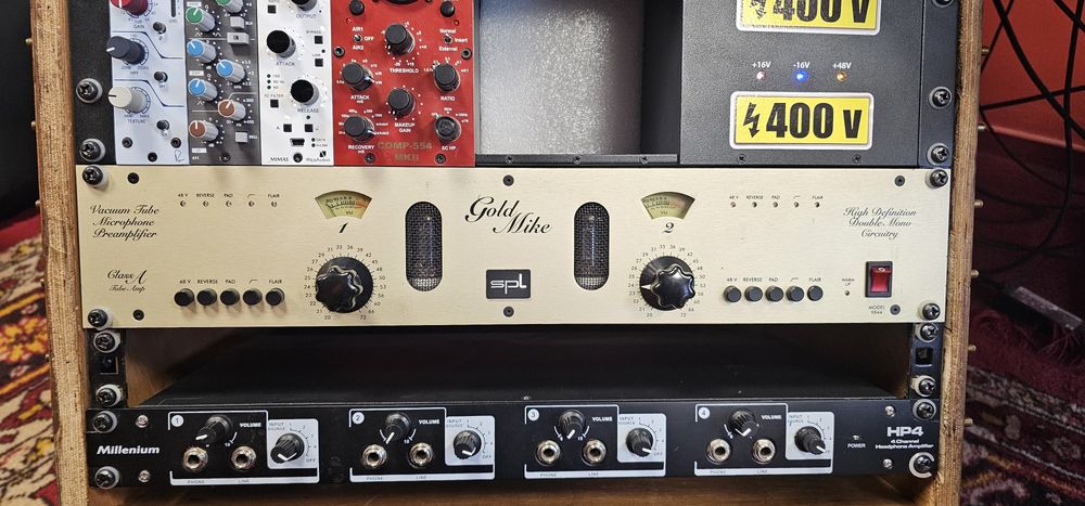 SPL Goldmike 9844 – preamplificator microfon cu lampă