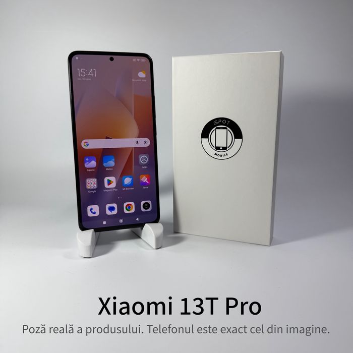ispotmobile.ro Xiaomi 13T Pro 512GB Black 100% ! Garantie 2 ani + cadou