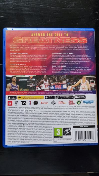 PS5 NBA 2K23 много запазена