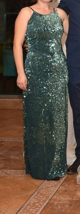 Официална рокля с пайети