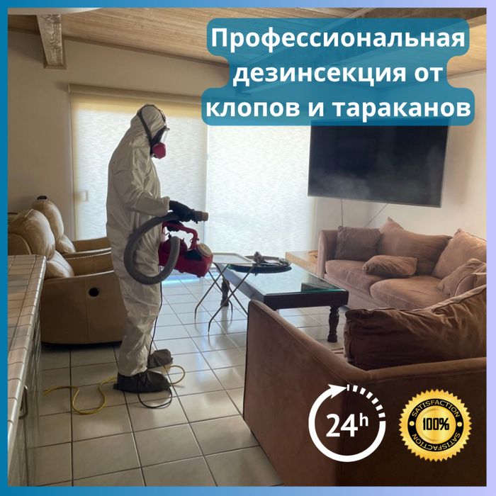 Дезинфекция дезинсекция клоп таракан мышь насеком
