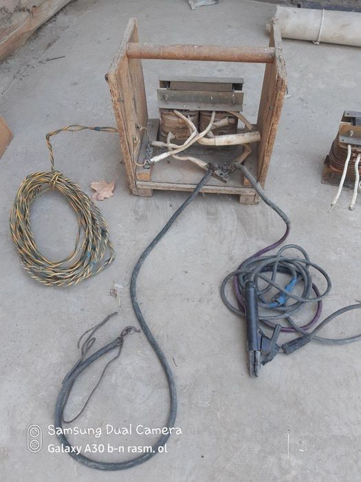 Пайванлаш трансформатори (сварочный аппарат) 220 вольт ва отмоткаси