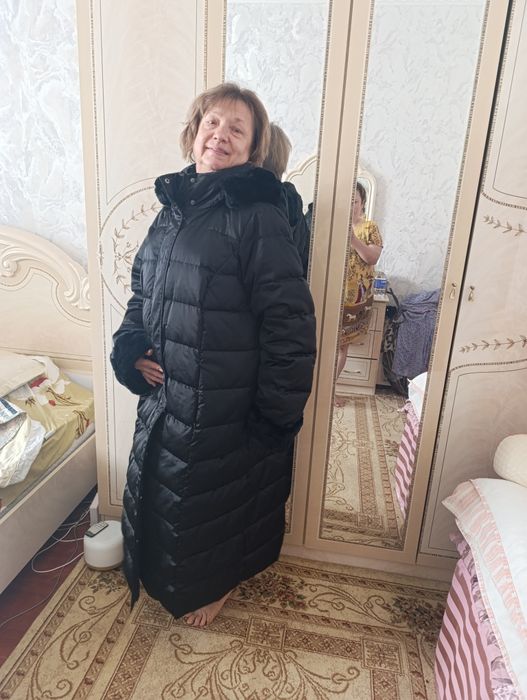 Пуховик женский большого размера