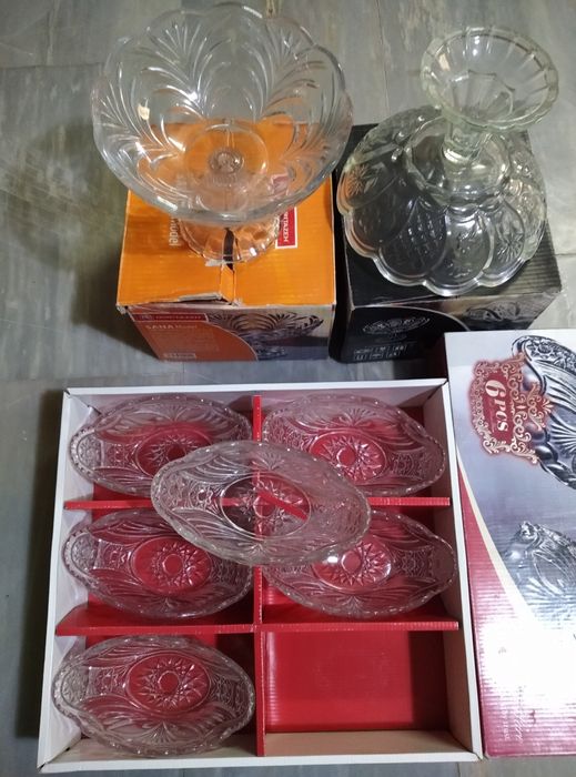 Конфетницы хрусталь