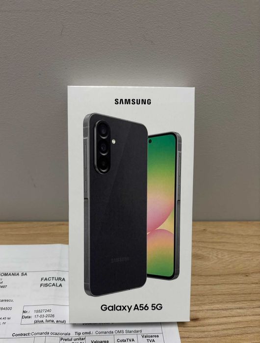 De vanzare Samsung Galaxy A56 Dual SIM 8GB RAM 128GB5G Awesom Graphite