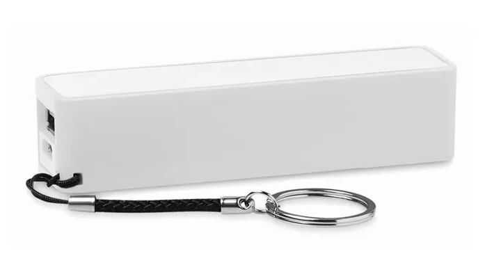 Baterie externa slim capacitate 2200 mAh si breloc, NOU, NOUA