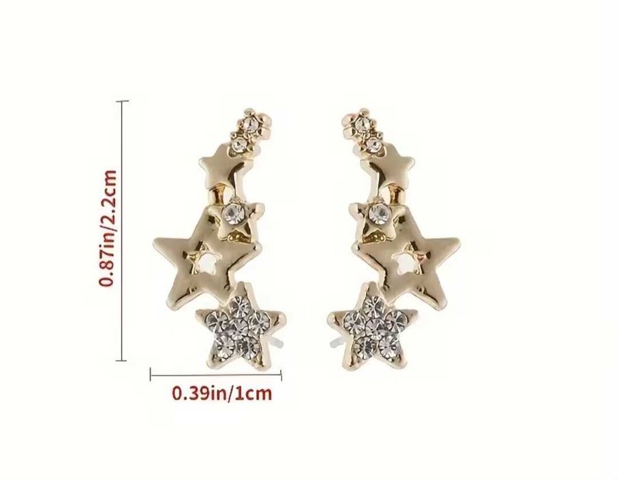 Дамски обици (златисти)