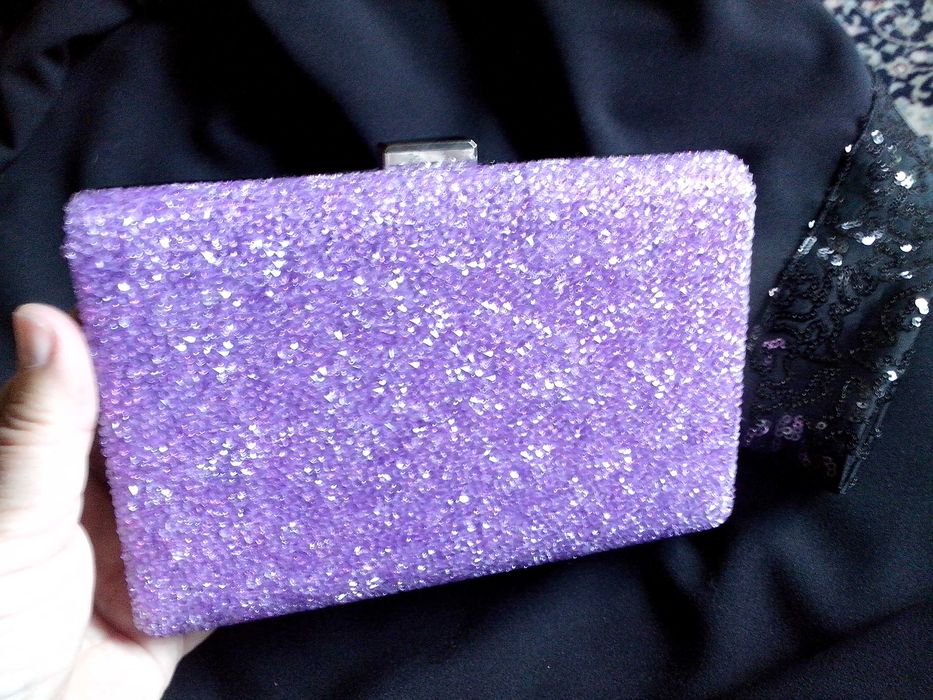 poseta noua,de seara,pt nunta,evenimente,ocazii speciale,mov deschis