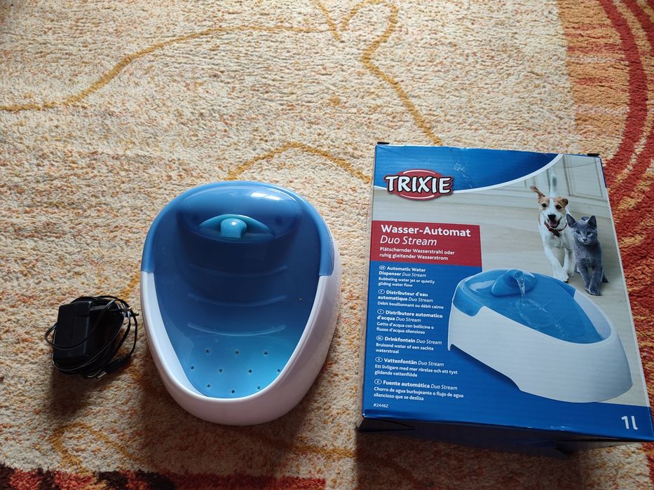 Fantana automata pentru caini si pisici Trixie Duo Stream