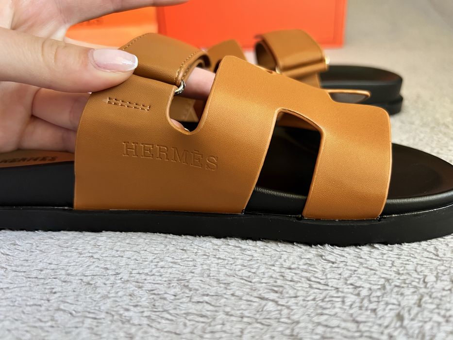 Hermes чехли естествена кожа