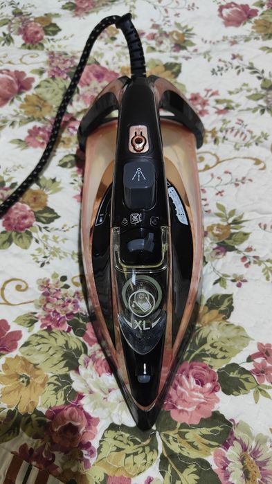 Fier de calcat Tefal Ultimate Pure 3200W anti calc, 260gr