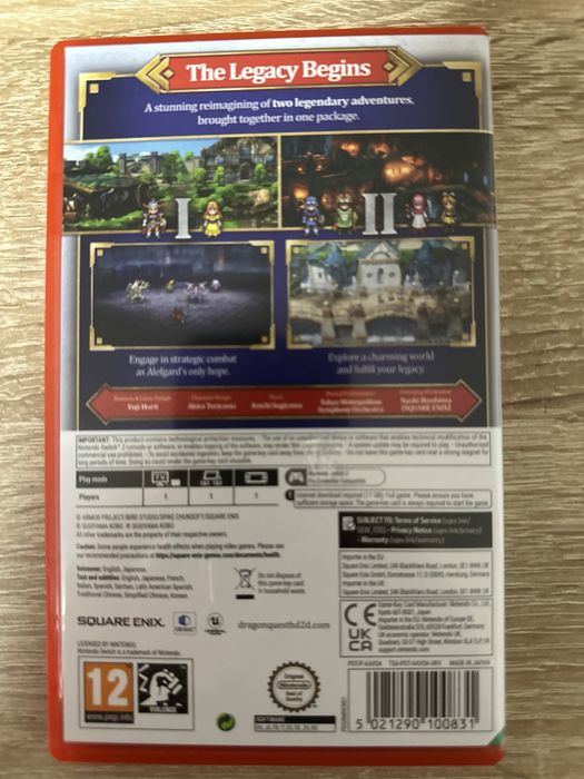 Joc Dragon Quest I & II HD-2D Remake Nintendo Switch