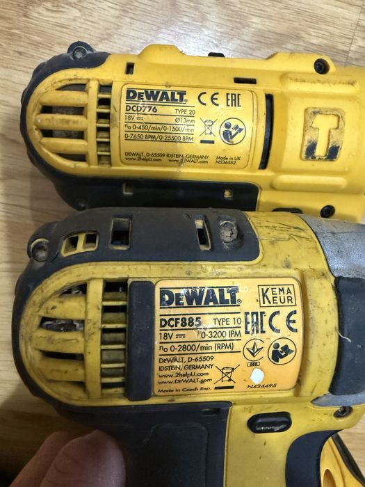 Dewalt DCF885 DCD776