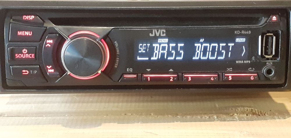 Автомагнитола JVC , Оригинал , (Встроеный Bluetooth)