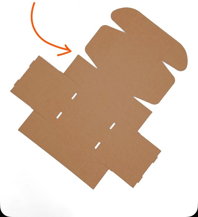 Коробка самосборная