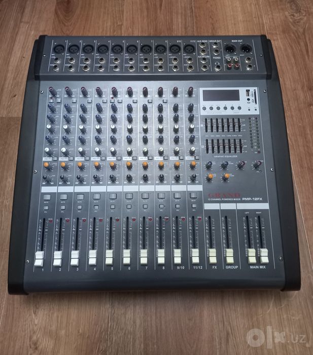 Микшерные пульты Alto Yamaha Behringer Grand Solton для школы-студии.