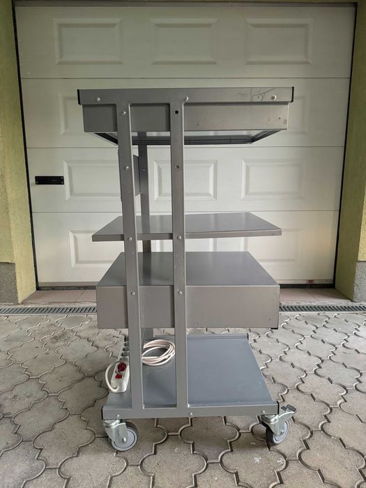 Troliu aparate medicale mobilier medical pentru calculator EKG ecograf