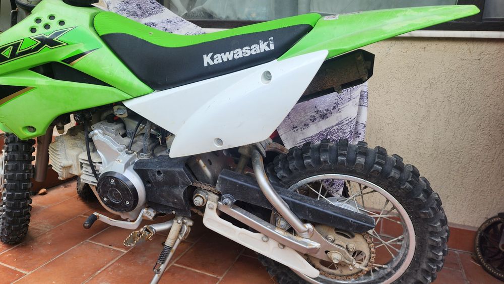Motocicleta copii kawasaki cross copii