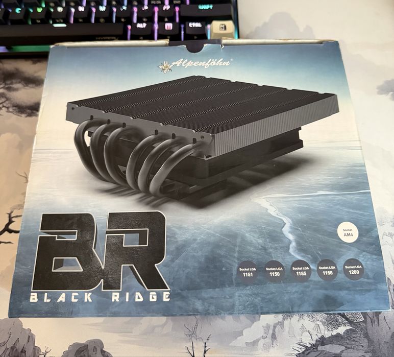 Cooler CPU Alpenfohn Black Ridge, low profile