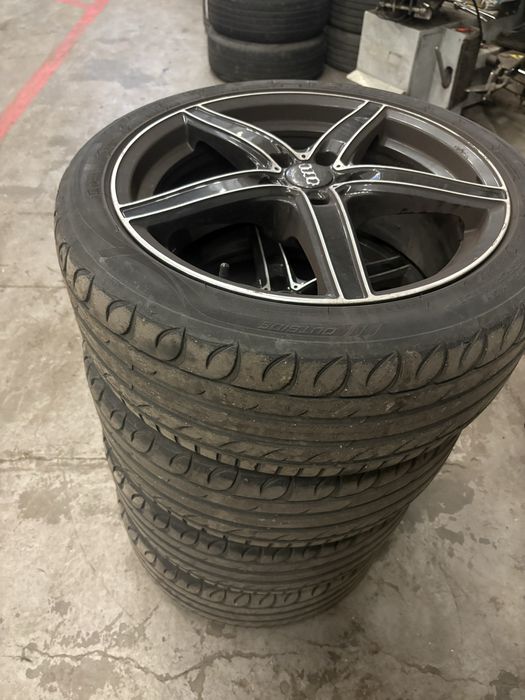 Vand set roti jante audi a6 , folosite   . State buna