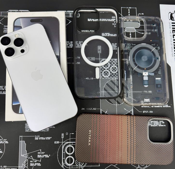 iPhone 16 pro max Alb ca nou