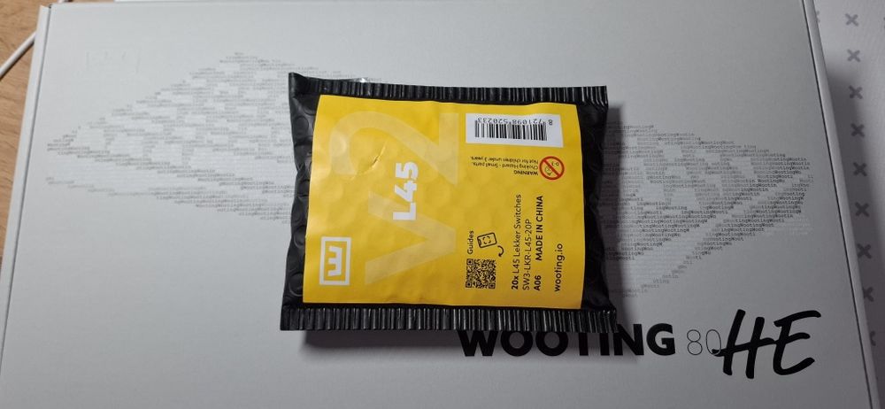 Клавиатура Wooting 80he