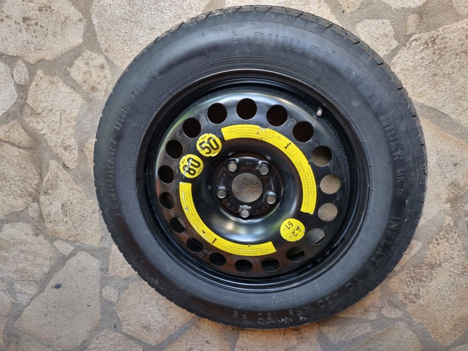 Резервна гума патерица за Mercedes S klasa след 2006 година 155/90/18