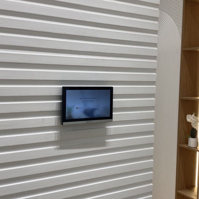 Комплект домофон HIKVISION для участка с замком