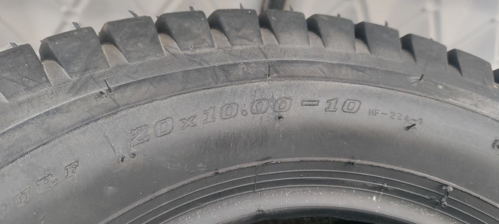 20x10.00-10 Duro. Made in Taiwan
