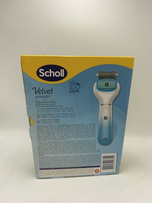 Scholl Velvet Smooth Pilă electrică pentru picioare Sigilata