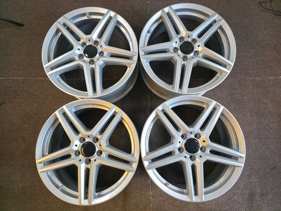 4 Jante Aliaj 5x112 18'' 8J ET 43 - DEMO NOU - Mercedes V-Class Vito C-Class E-Class S-Class  VW Golf Passat Tiguan Touran Skoda Octavia Superb Kodiaq