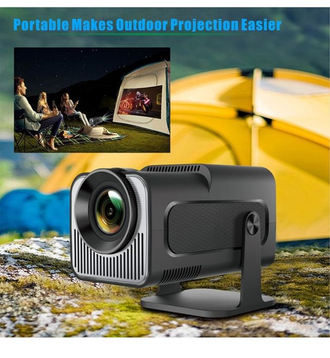 Videoproiector portabil  HY320 MINI, Android 13, 2GB RAM, 16GB stocare, Bluetooth, 7000 lumeni