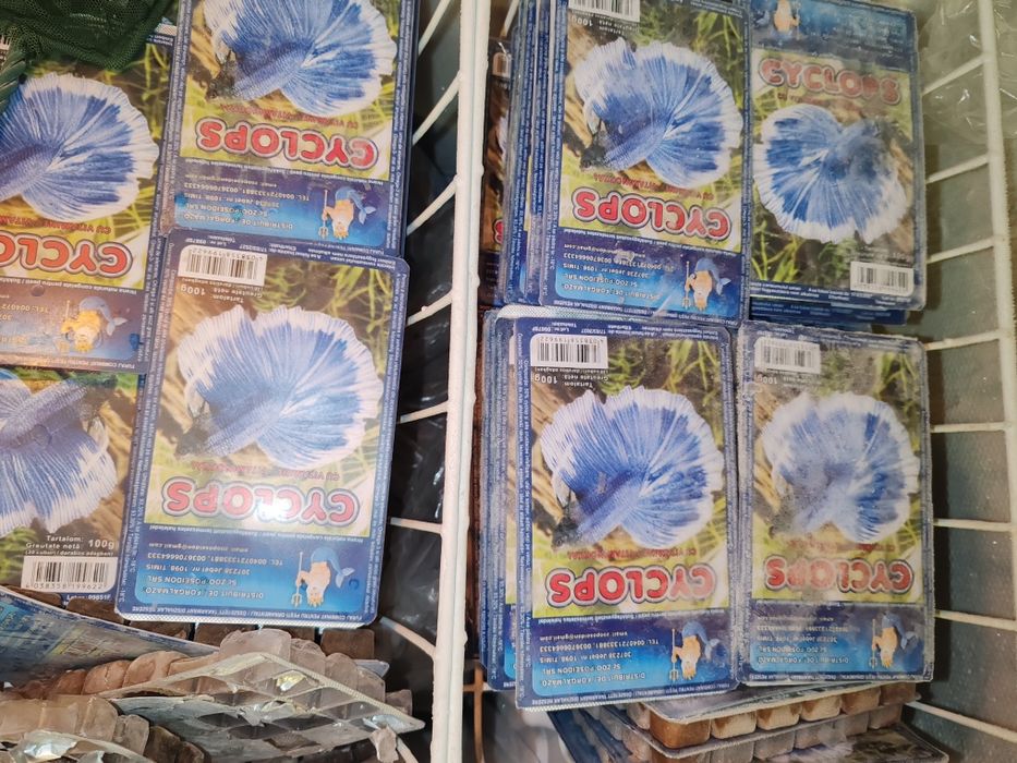 Hrana congelata de vie pesti