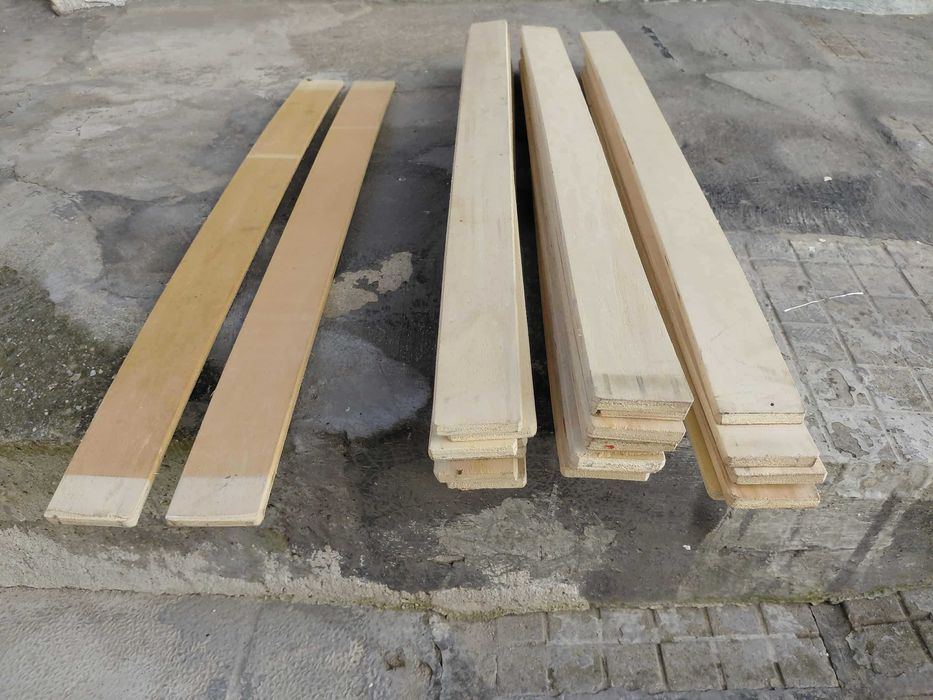 Ламели/дървени летви от подматрачна рамка