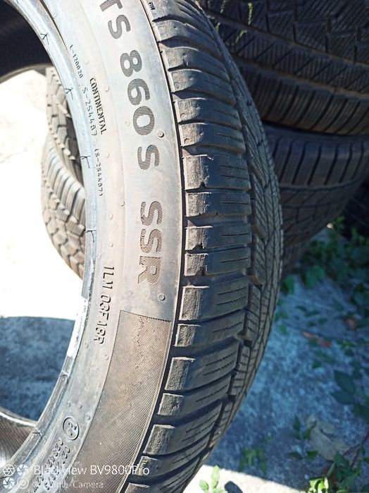 Продавам комплект Зимни гуми континентал 245/45/19