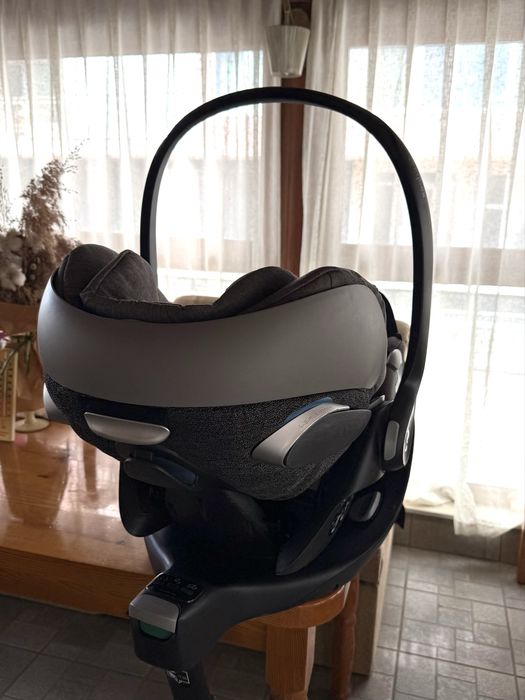 Столче за кола Cybex Cloud Z i-size plus Soho Grey + база