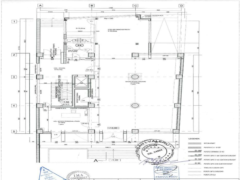 Inchiriere spatiu parter birouriretailshowroom metrou Grozavesti