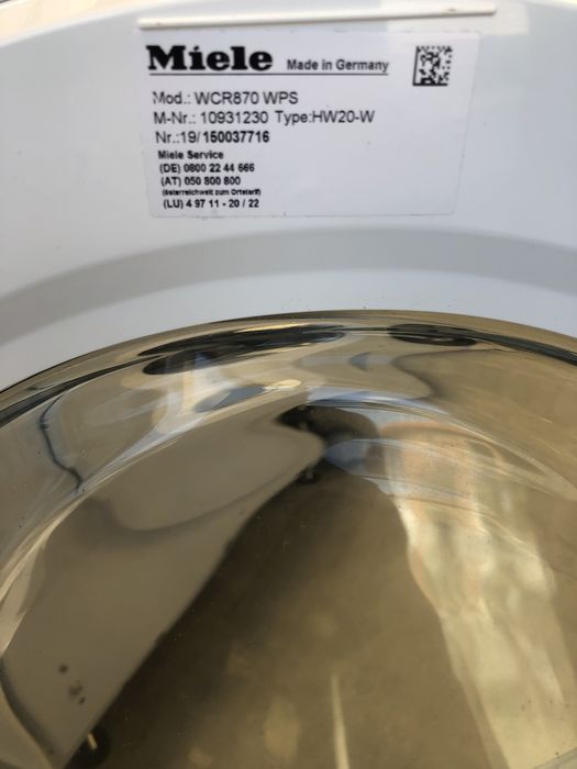 Пералня Miele WCR870 WPS 9 кг