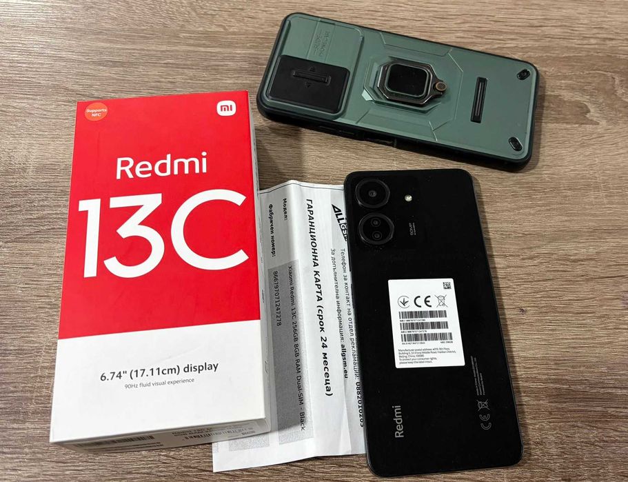 Xiaomi Redmi 13C 256GB 8GB RAM Dual с гаранция