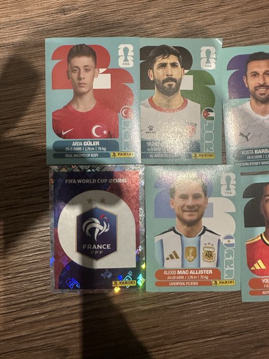 Обмен наклейки Панини WC 26