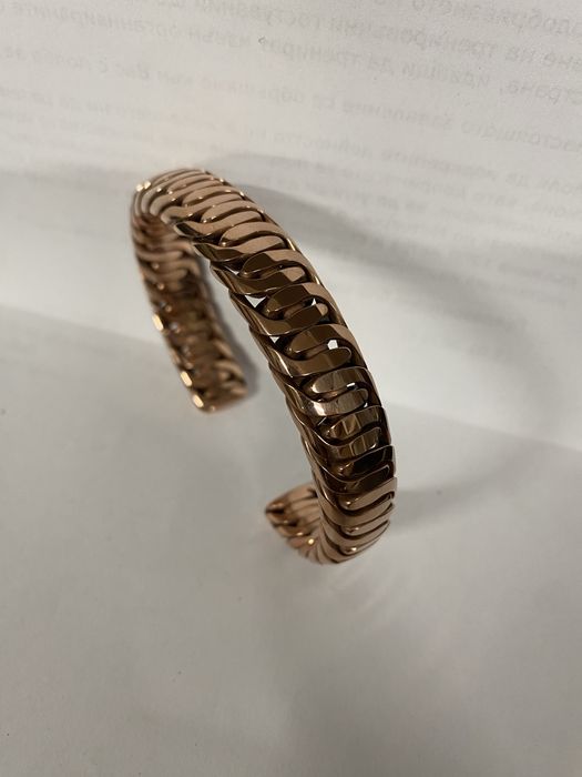 Медна гривна 19см