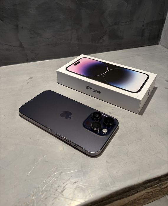 КАТО НОВ Iphone 14 Pro 512 GB Purple