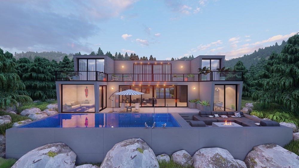 дом из контейнеров