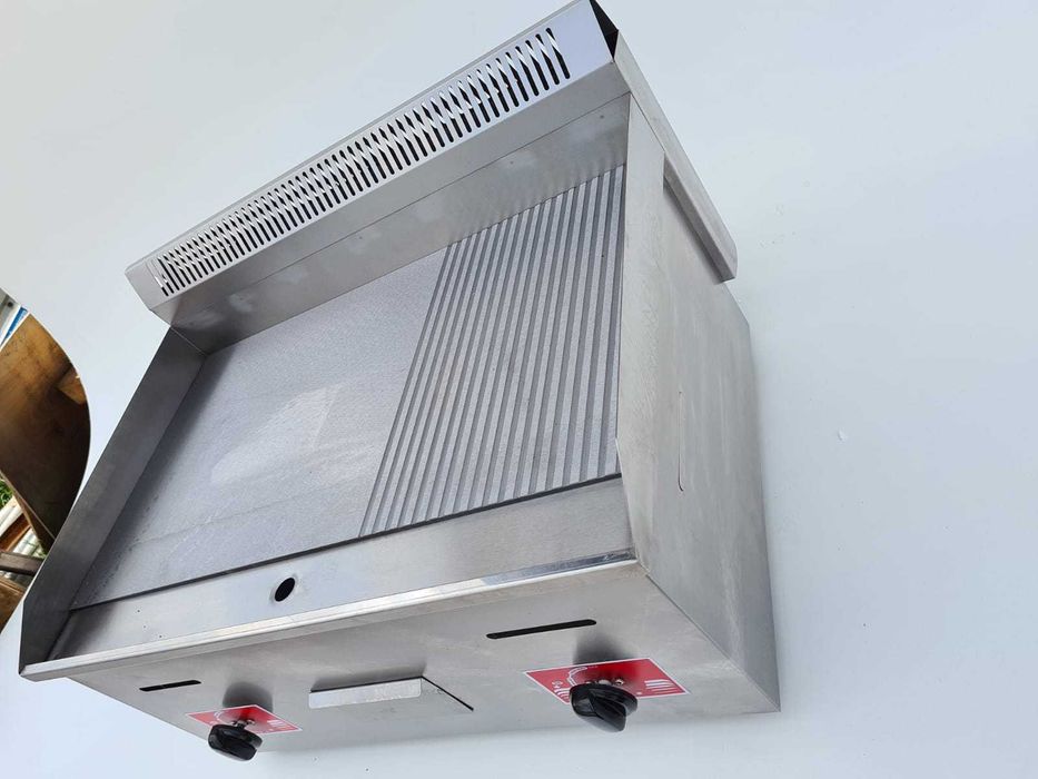 Plita de gatit grill pe gaz neted / striat 730x420mm TRANSPORT GRATUIT