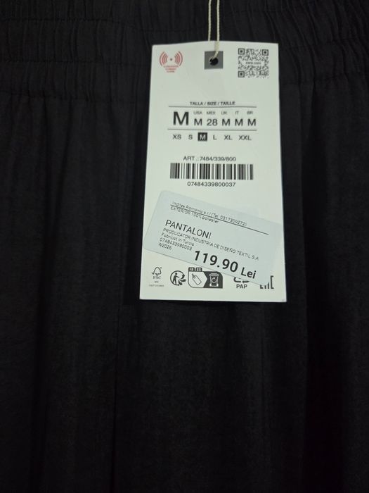 Pantaloni satinati