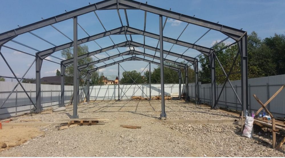 Vand hala metalica structura metalica spalatori auto service auto hala accept și variante auto