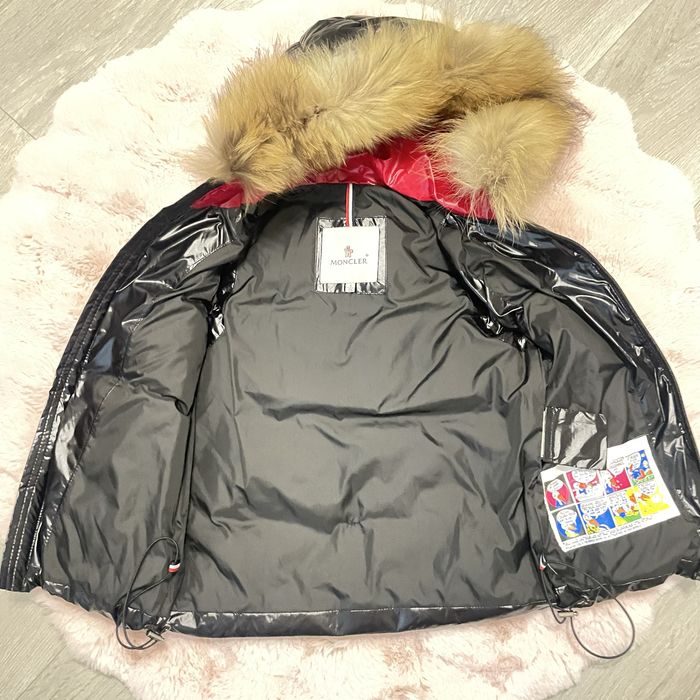 Елек с естествен косъм Moncler
