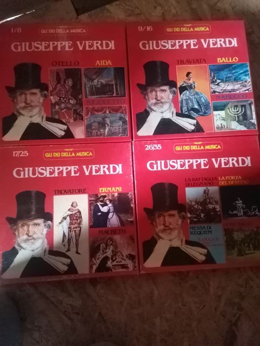 Colecție viniluri Giuseppe Verdi