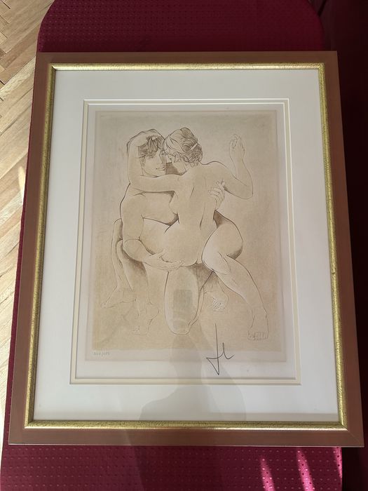 Картина на Ruseckis "Le Couple"