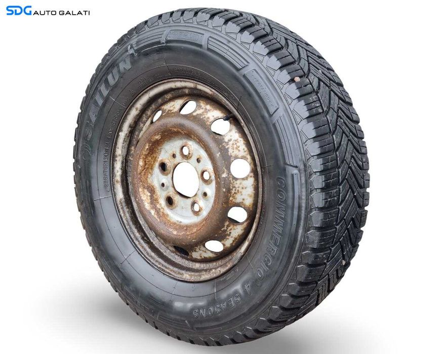 Janta Roata Tabla 6,00 J16 H2 5-68 Anvelopa All Season 225/75R16C Peugeot Boxer 2006 - 2017 Cod 5401 P9 [LR3487]